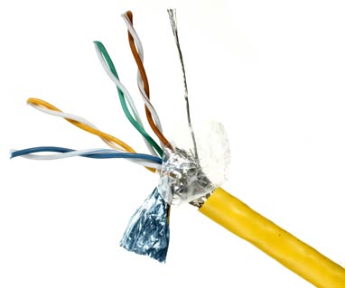 DataMax Patch Cat 5e – 26 AWG, 4 pair, shielded, PVC, Blue